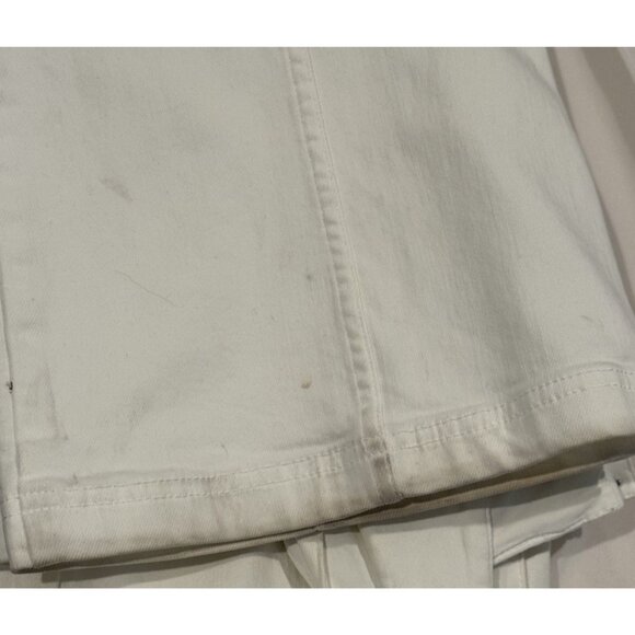 Alice + Olivia Women's White Chels Corset Denim Jumpsuit Size 25 - Picture 5 of 6